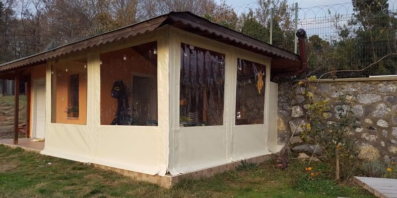 Özel Ölçü Şeffaf Kış Bahçesi 1 m2 Montaj Dahil