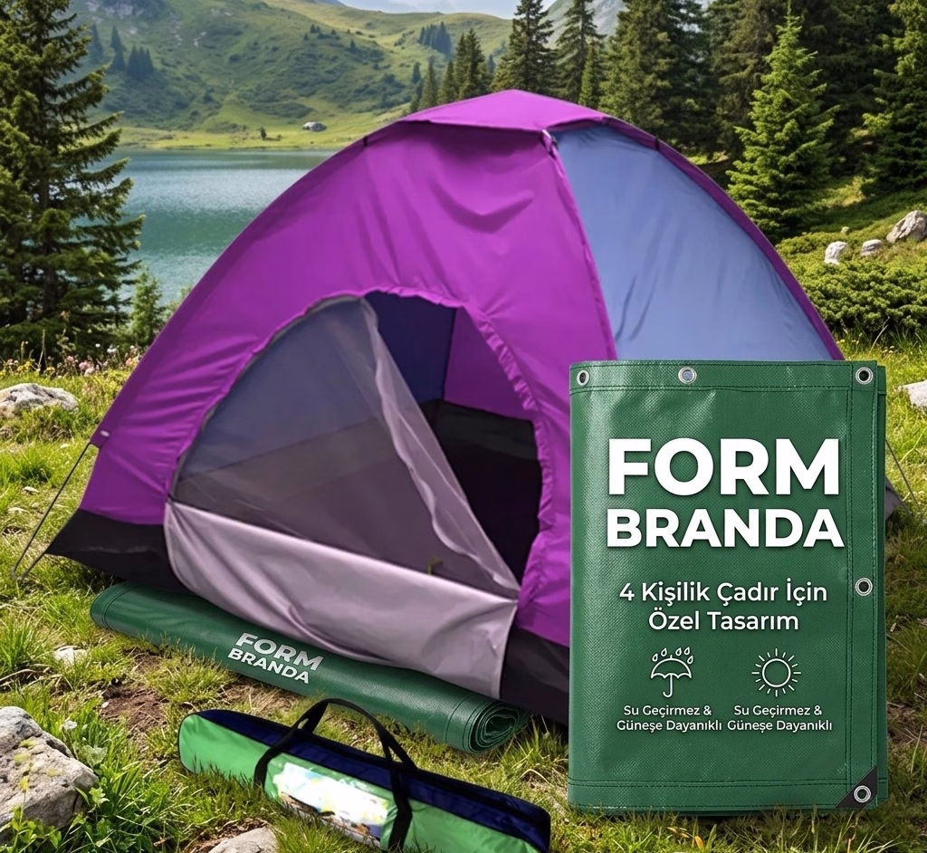 4 Kişilik Ekonomik Başlangıç Kamp Çadırı