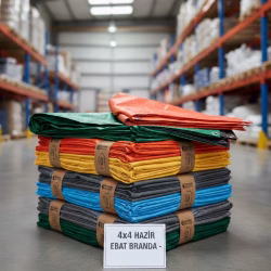 4X4 16M2 Hazır Branda Su Geçirmez