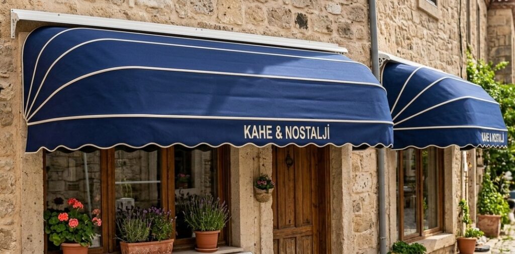 300 CM X 80 CM Körüklü Dekoratif Katlanır Tente