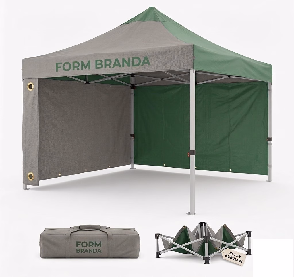 3×3 Portatif Katlanabilir Taşınabilir Çardak